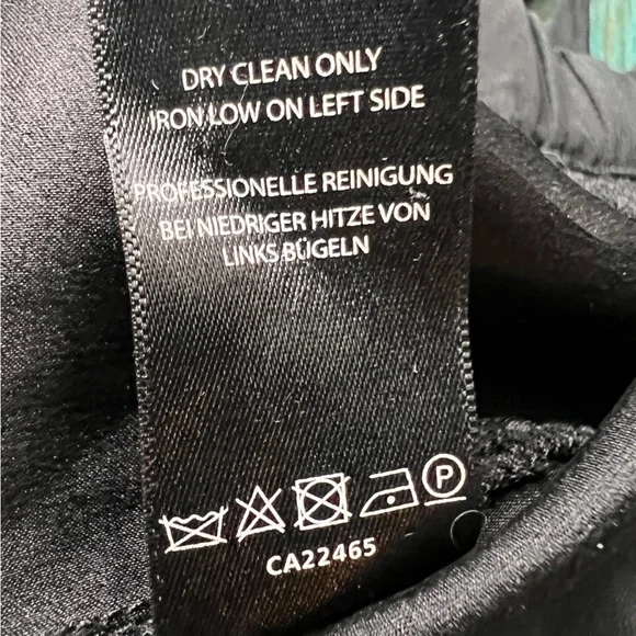 Dear Cashmere 100% Silk Black Lightweight Pants Size Medium - Picture 11 of 11